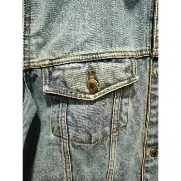 Men's Vintage Dunbrooke Upstream Denim Jean Jacket Medium EUC - Picture 4 of 9